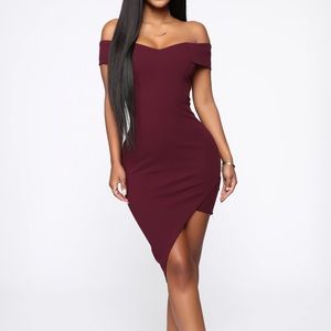 Fashion Nova - “Off the shoulder” Dress